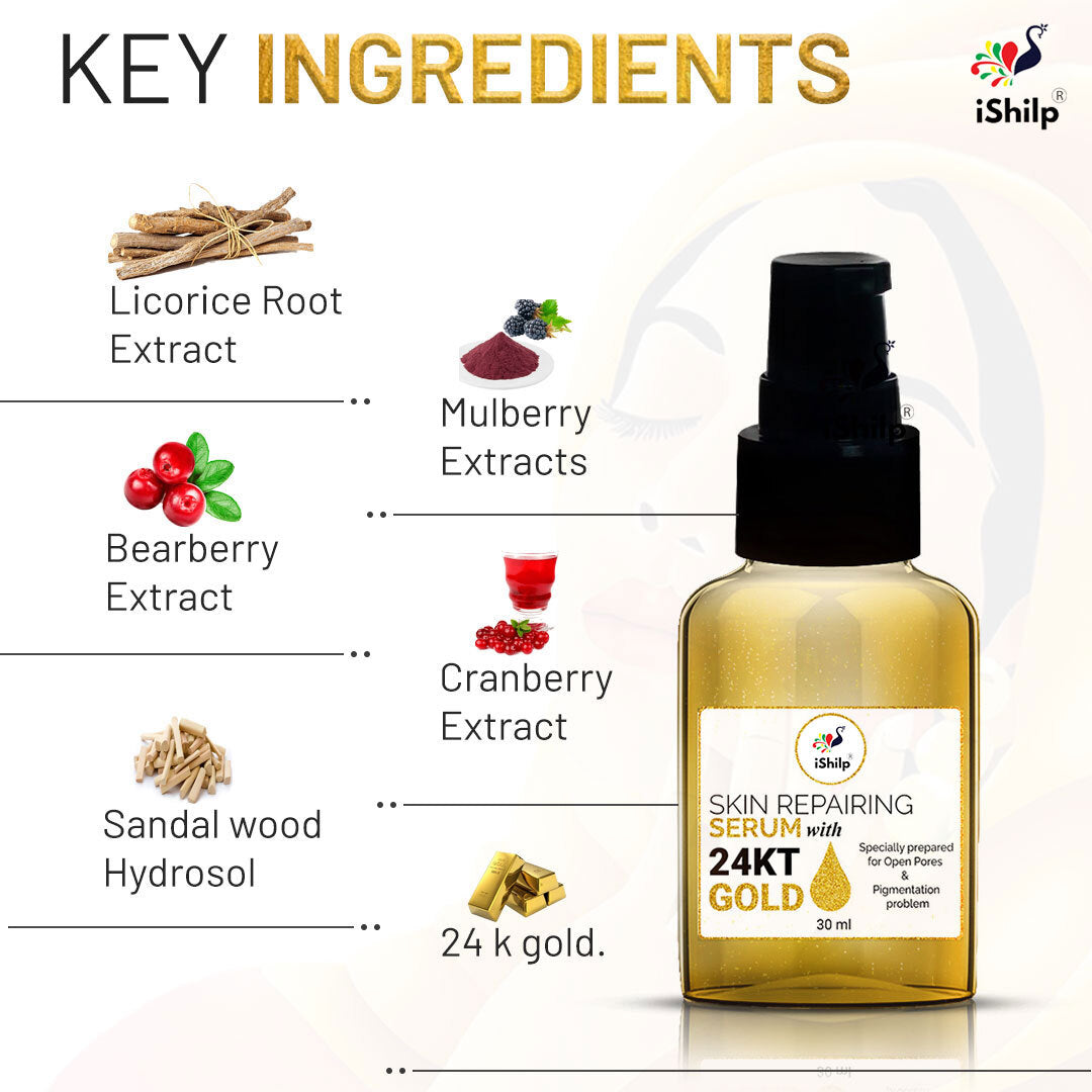 Kumkumadi oil + Kumkumadi Cream + Gold Serum